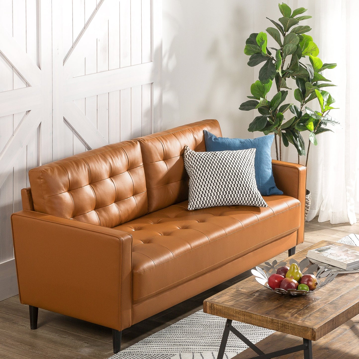 Benton Mid-Century 3 Seater Sofa