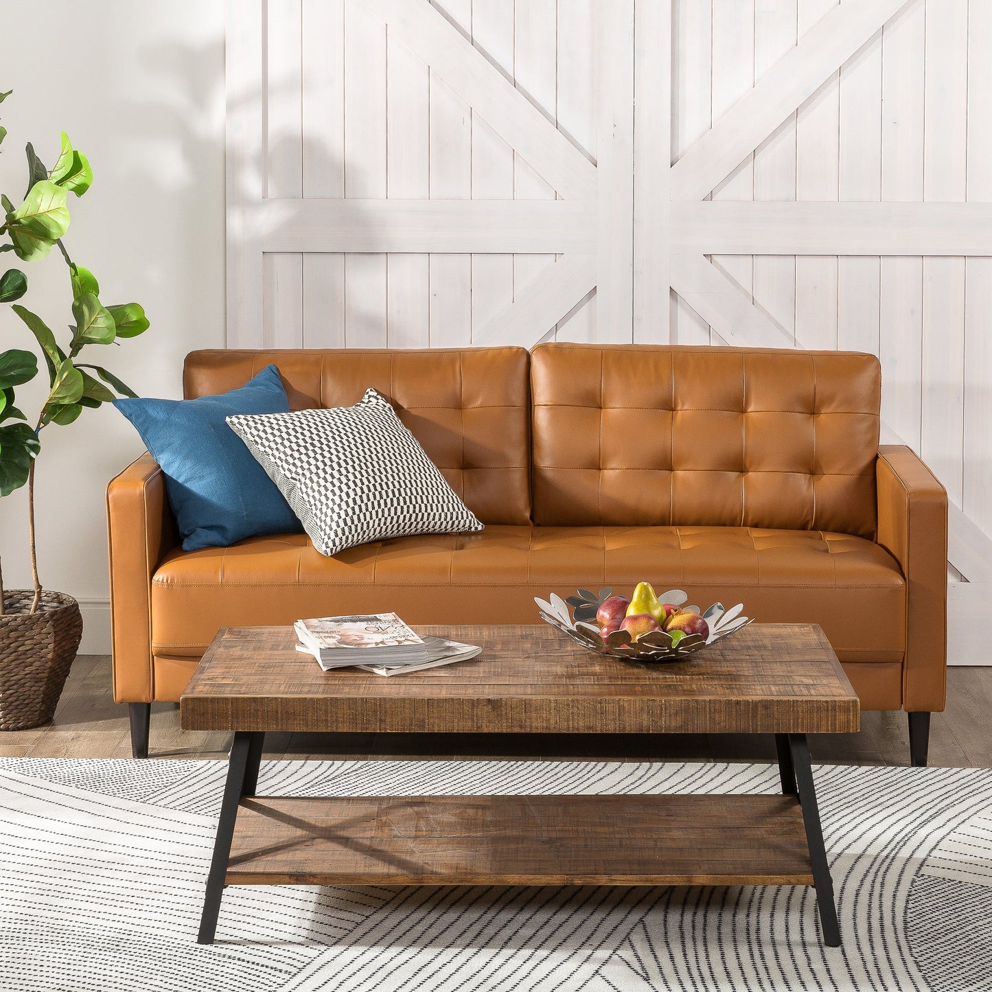 Benton Mid-Century 3 Seater Sofa