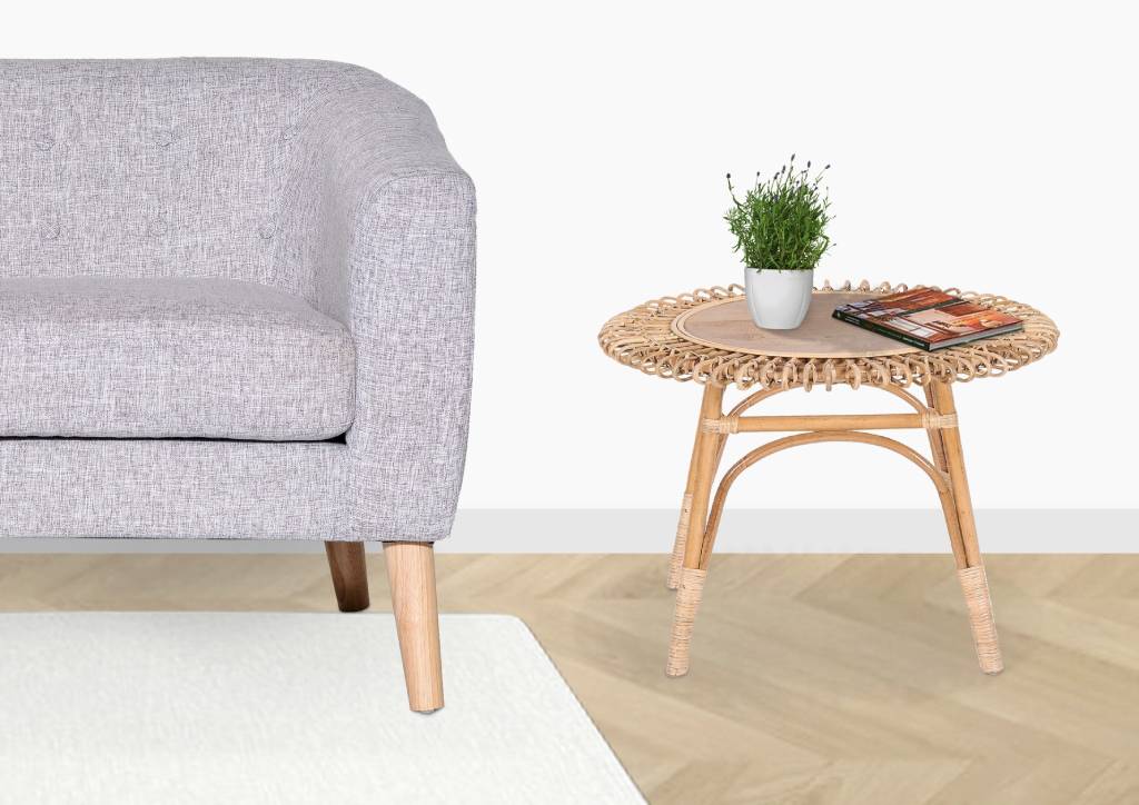 Cane Side Tables