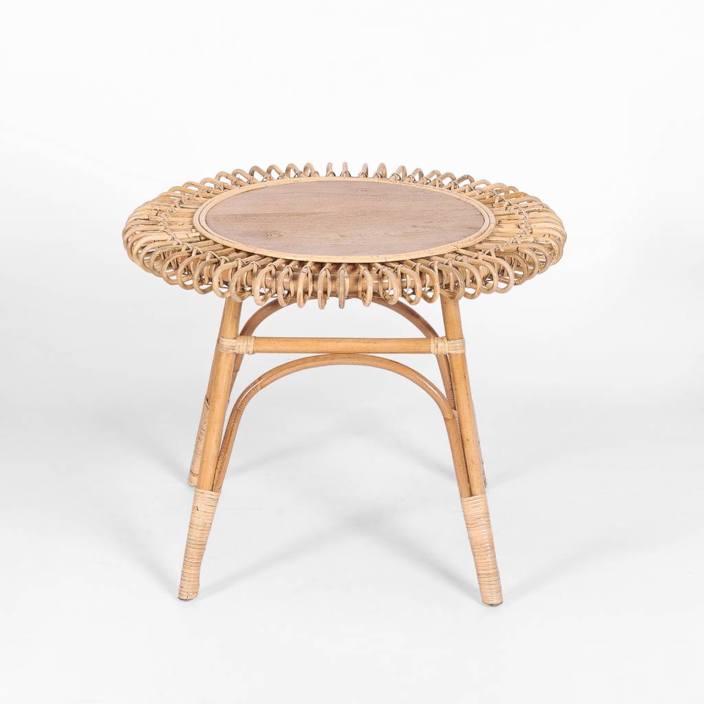 Cane Side Tables