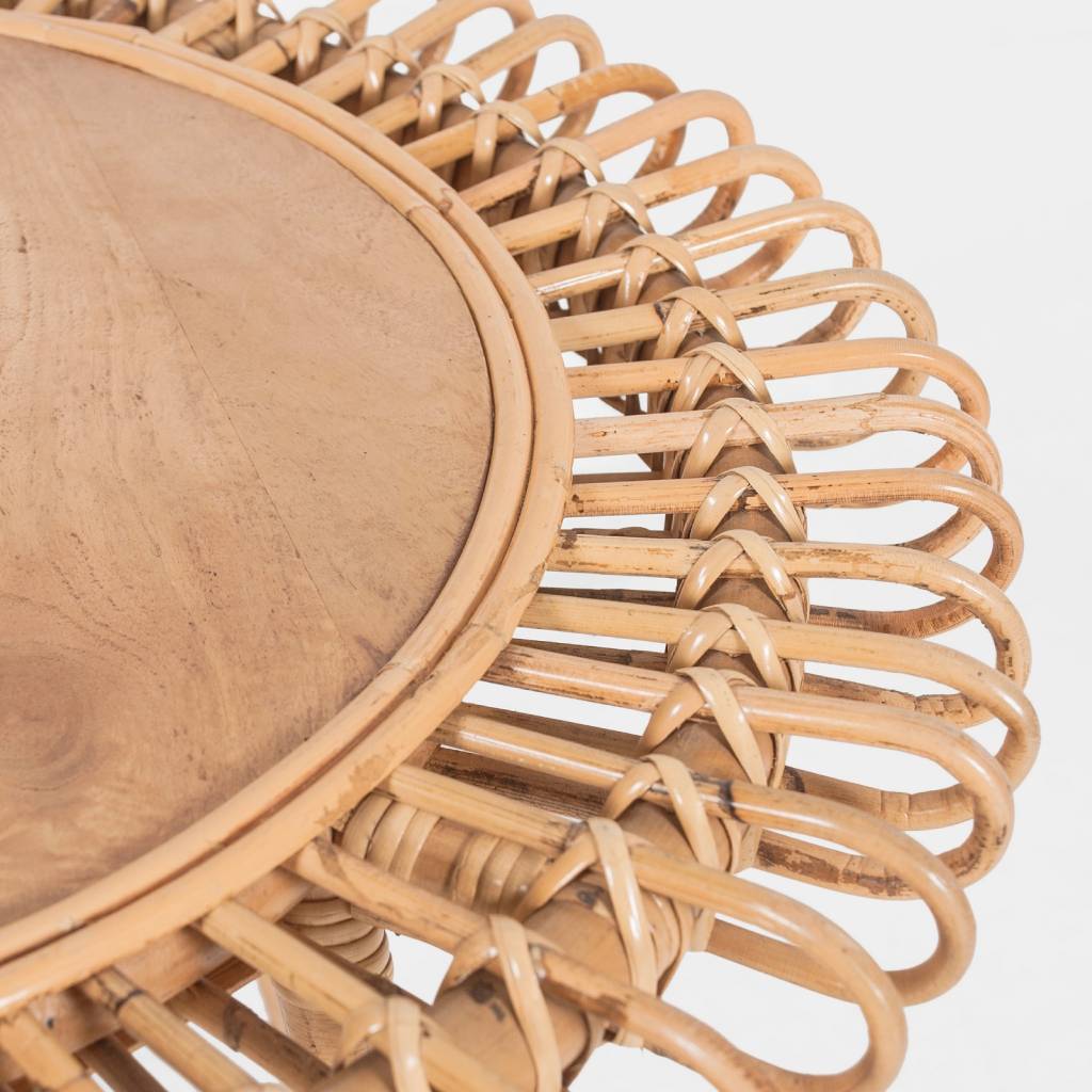 Cane Side Tables