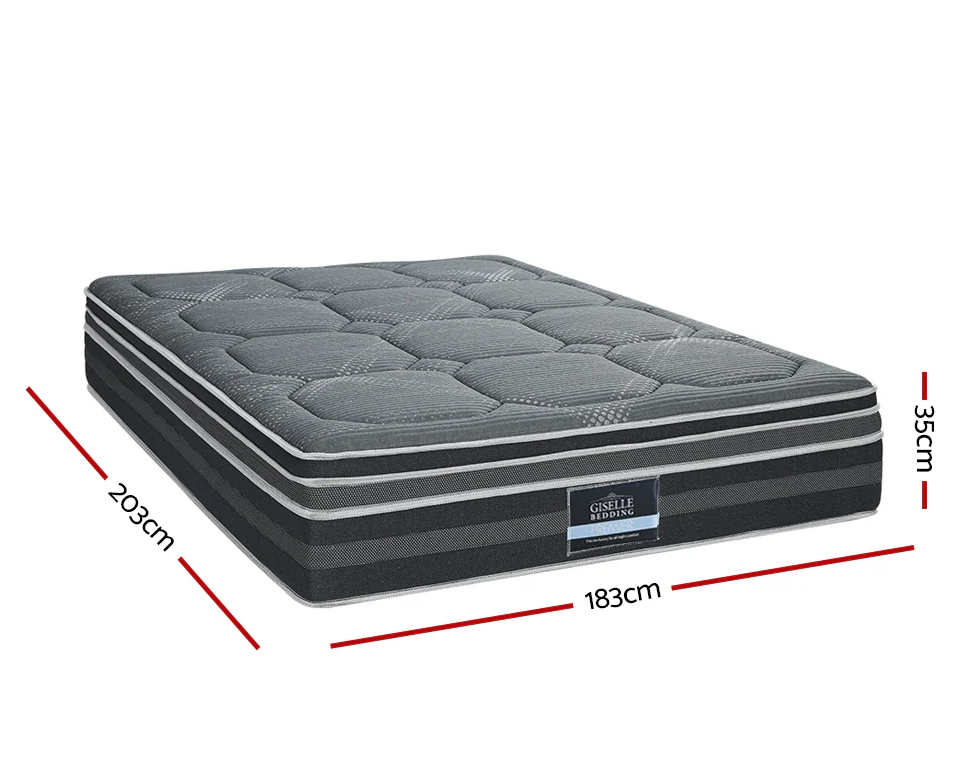 Giselle Kristie Series Dual Euro Top Mattress (Medium-Firm)