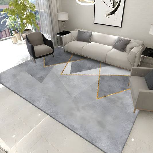 Modern Geometric Rug