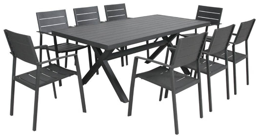 Isla 9pc Outdoor Dining Setting